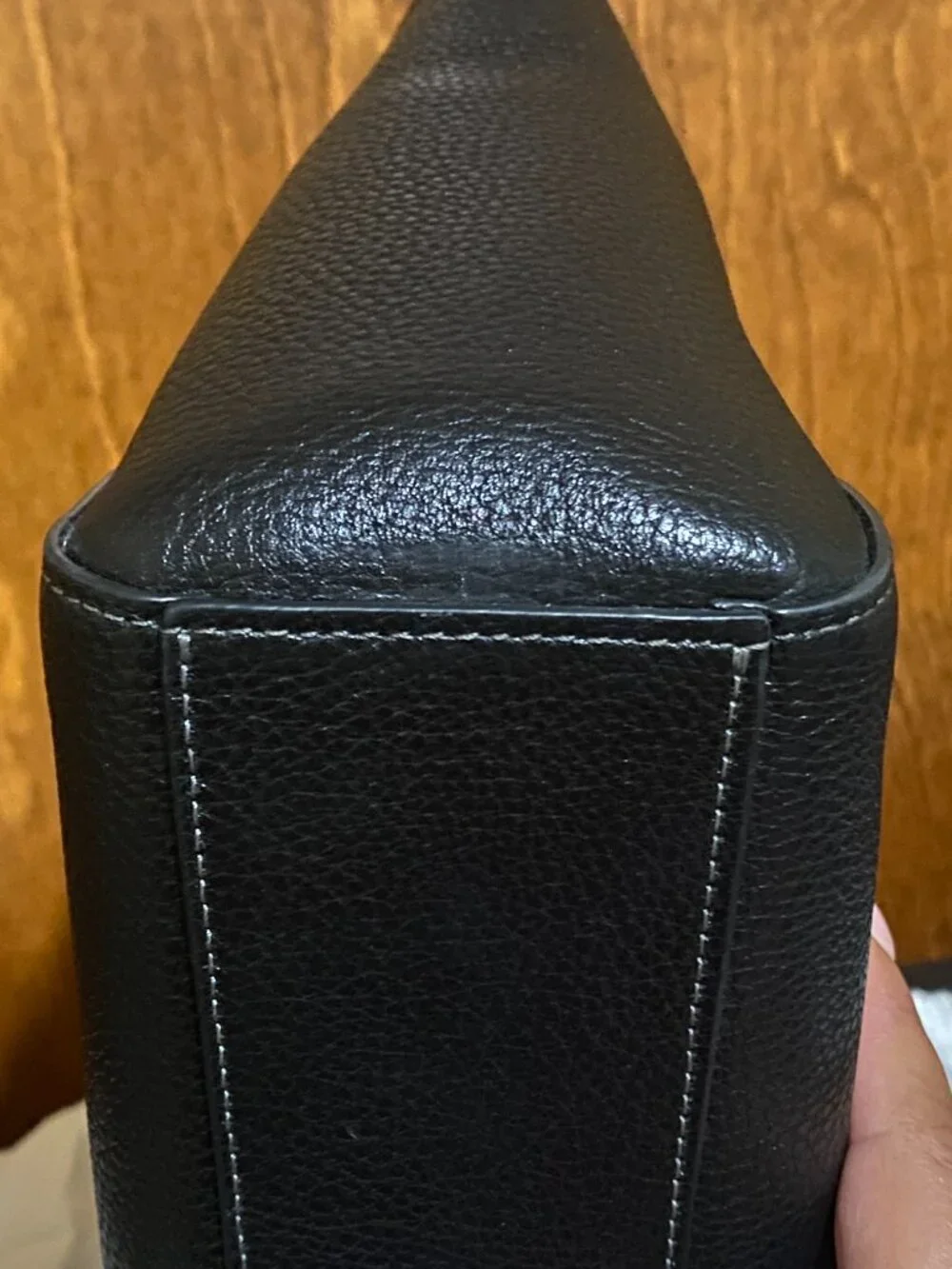 Coach Bella Small Satchel Black Pebbled Leather
